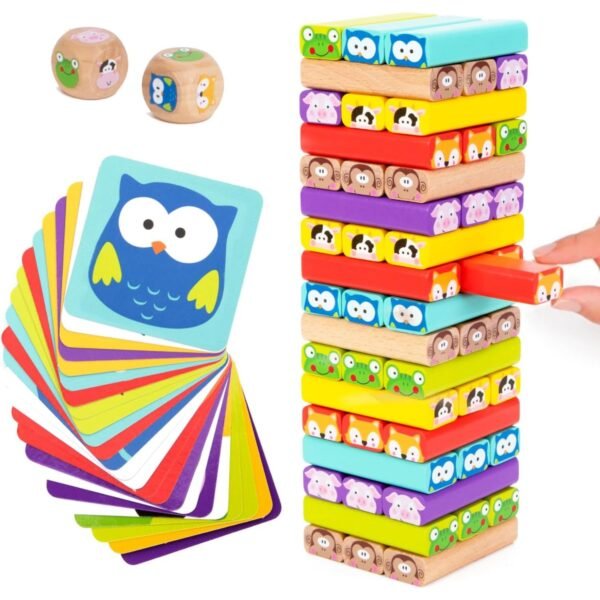 tour en bois jeu​