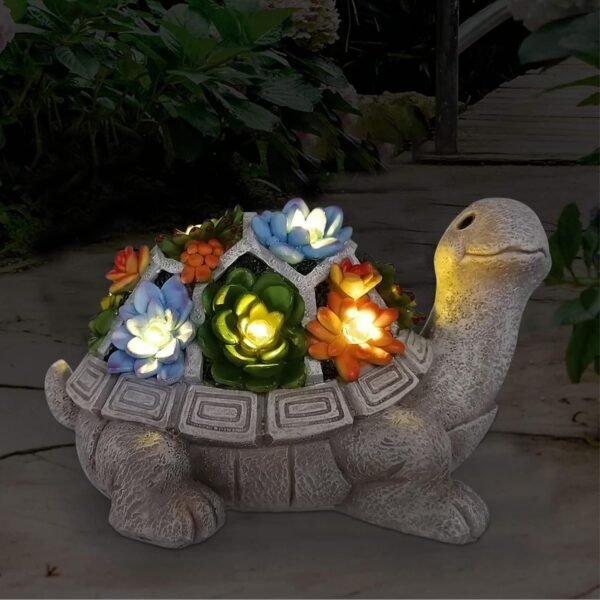 Statue de tortue de jardin