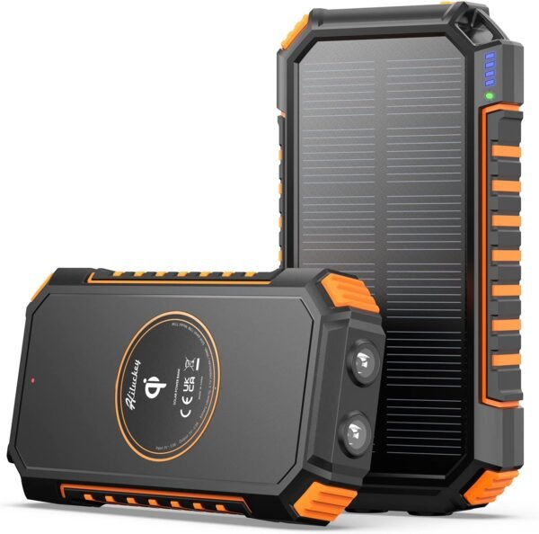 Hiluckey Chargeur Solaire 26800mAh