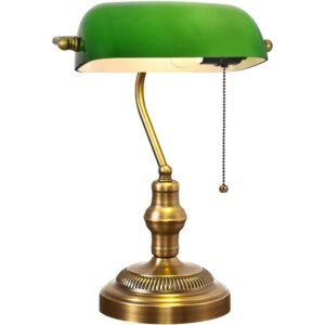Lampe de Table de Banquiers