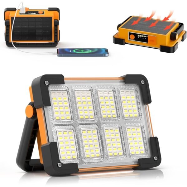 Dancingboar 30W Projecteur LED Rechargeable,Projecteur LED Chantier Portable