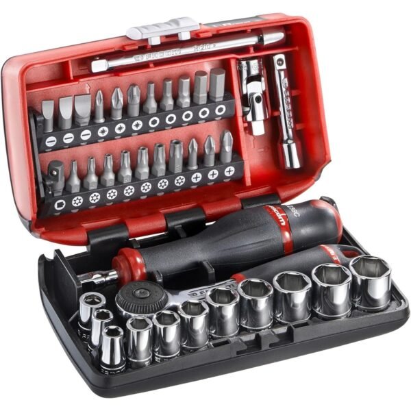 Facom - Coffret compact de serrage 1/4" + Set d'embouts vissage 38 outils