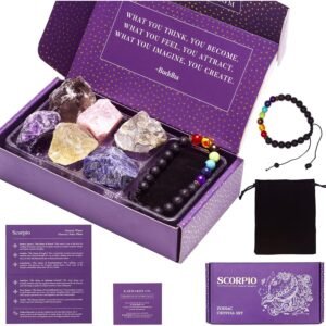 Coffret cadeau avec pierre