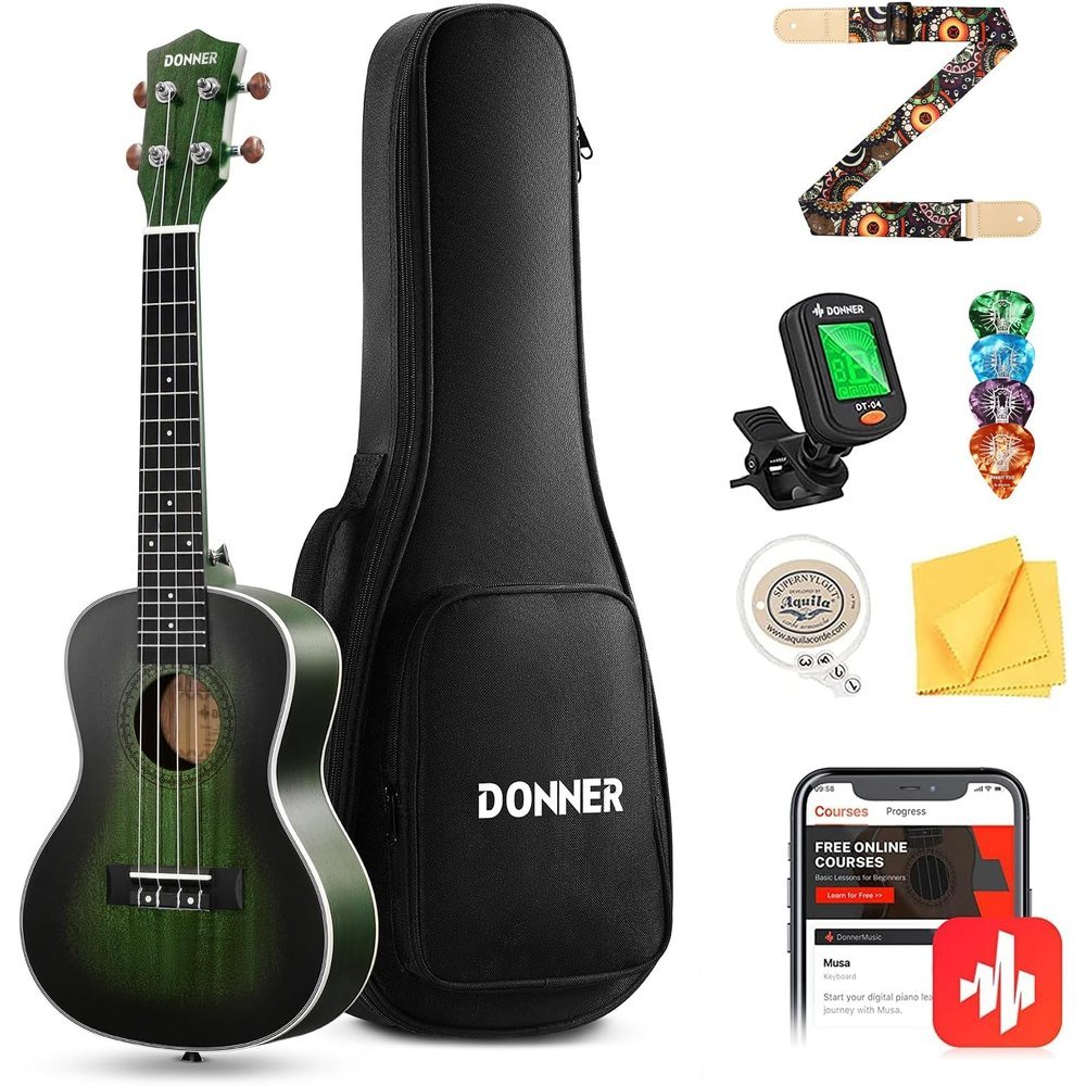 Donner DUC-200G, ukulélé concert acajou
