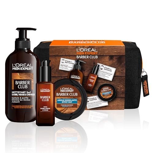 L&rsquo;Oréal Men Expert BarberClub, coffret 3 produits