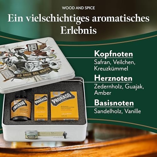 Proraso, coffret soin barbe Wood & Spice
