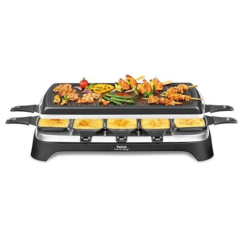 Tefal Gourmet, raclette et grill 10 personnes