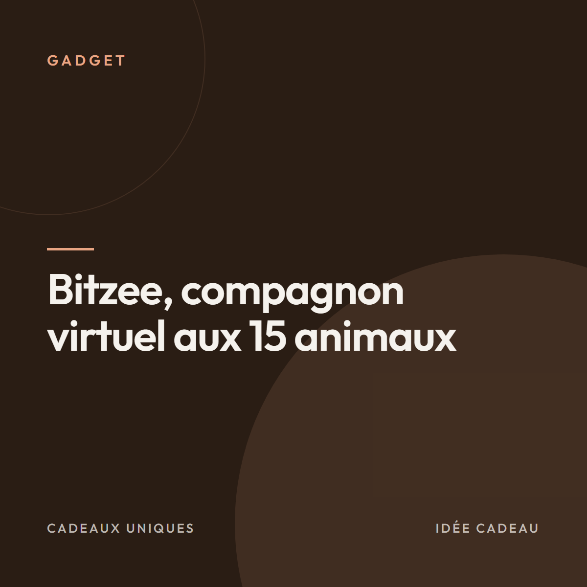 Bitzee, compagnon virtuel aux 15 animaux