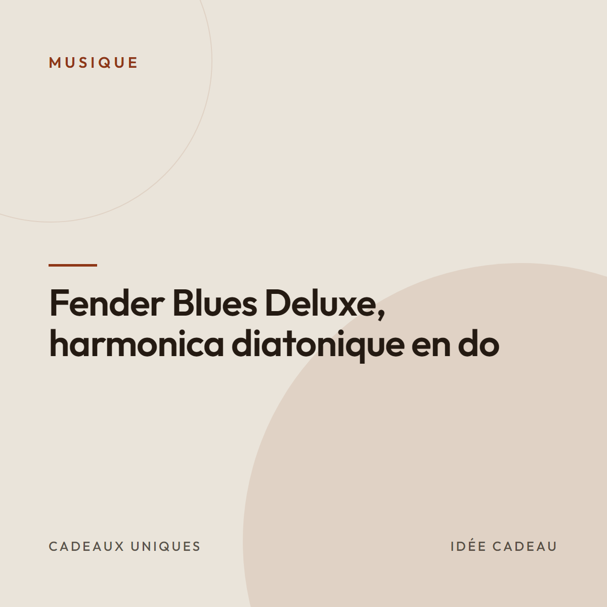 Fender Blues Deluxe, harmonica diatonique en do