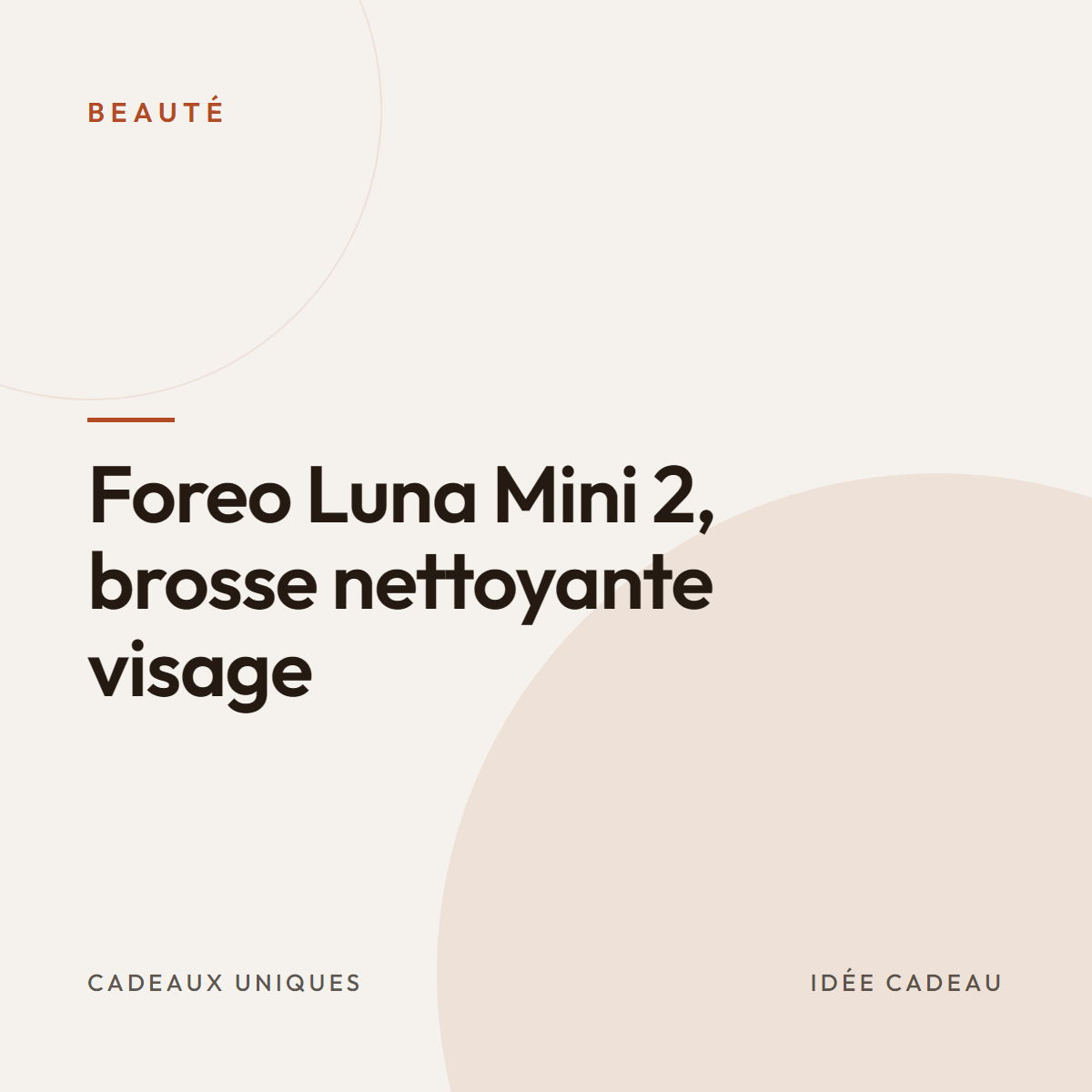 Foreo Luna Mini 2, brosse nettoyante visage