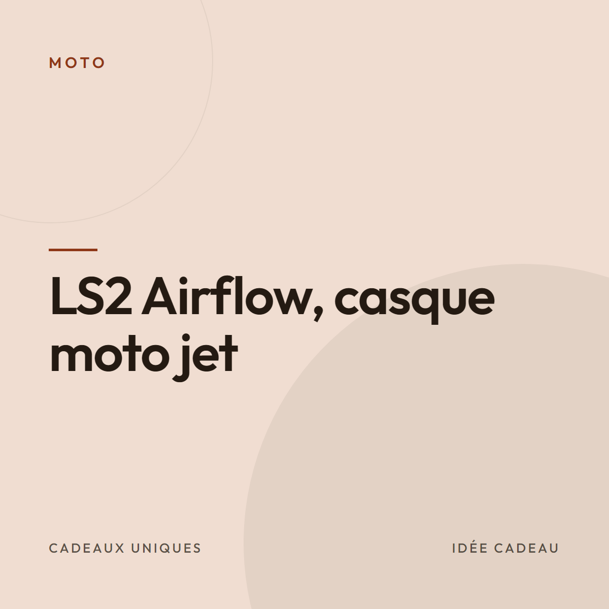 LS2 Airflow, casque moto jet