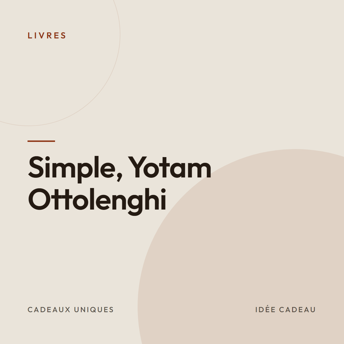 Simple, Yotam Ottolenghi